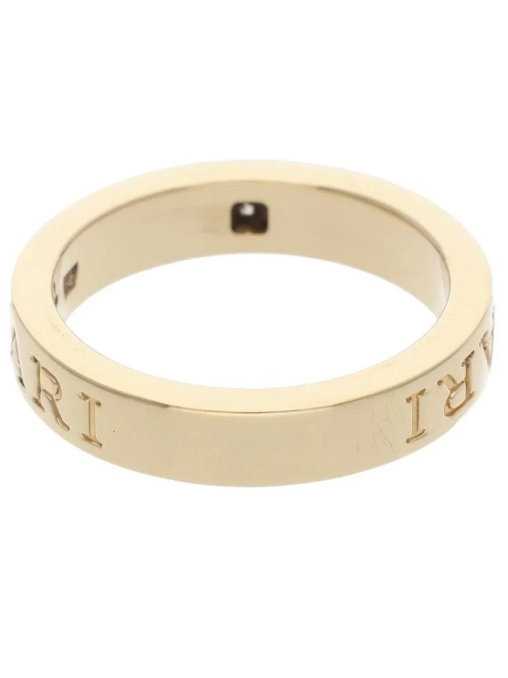 Bvlgari B.zero1 Essential 18k Yellow Gold Diamond Ring